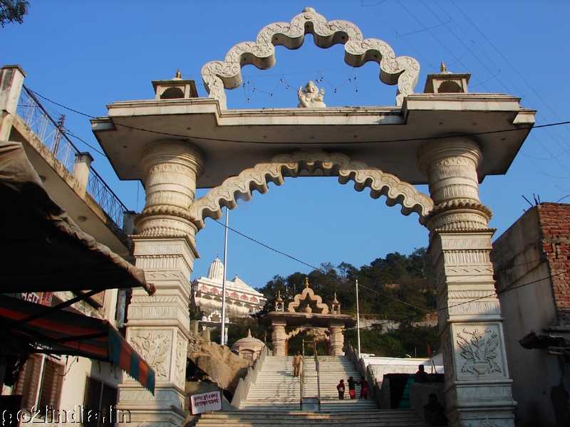 Temple entrance