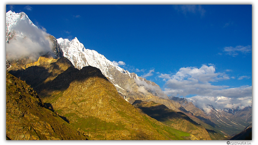 Valley view at Gondhla on the way to Keylong