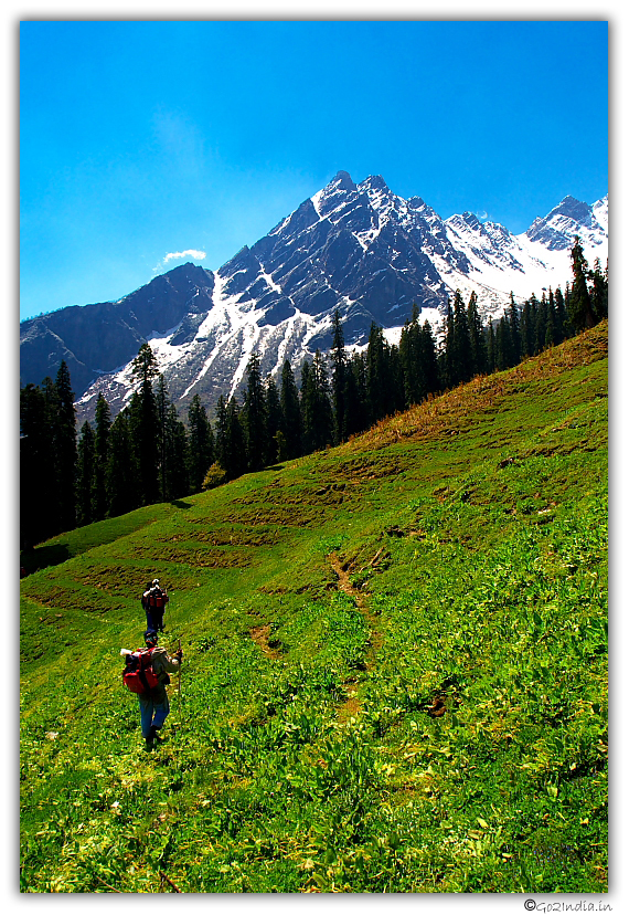 Mantalai view on the way towards Barshaini village