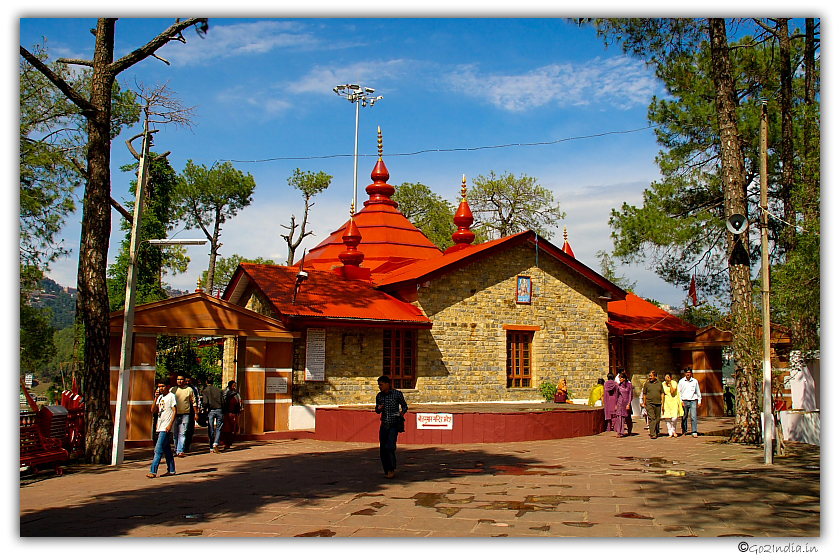 Hanuman temple at Shimla
