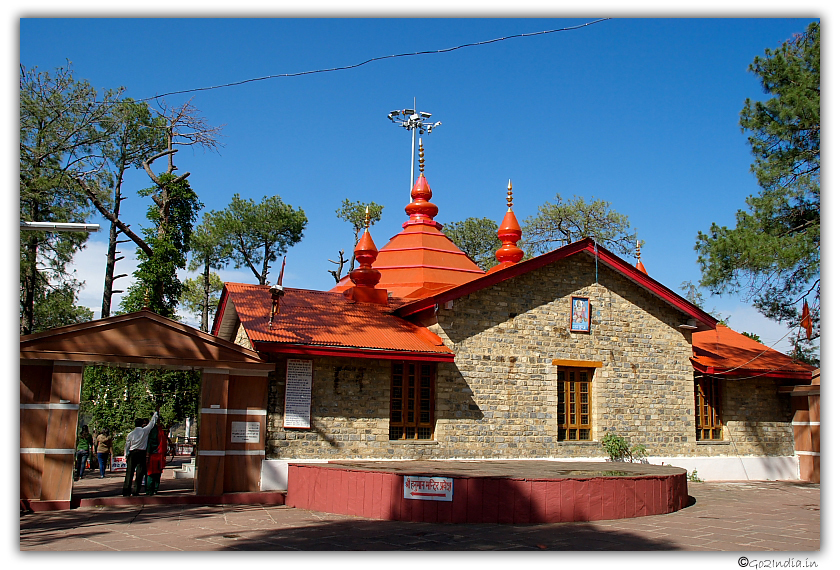 Temple view at Shimla 