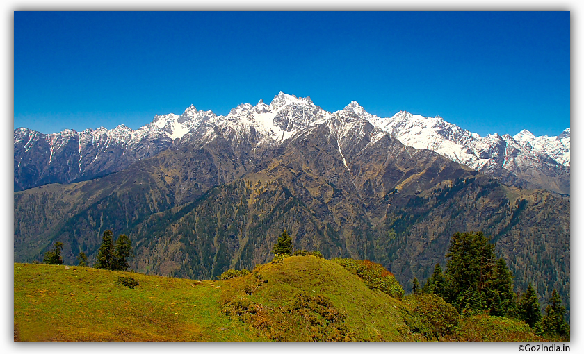 Portrait of Himalayan mountain