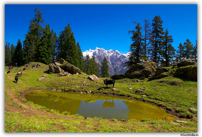 Water storage at Himalayas