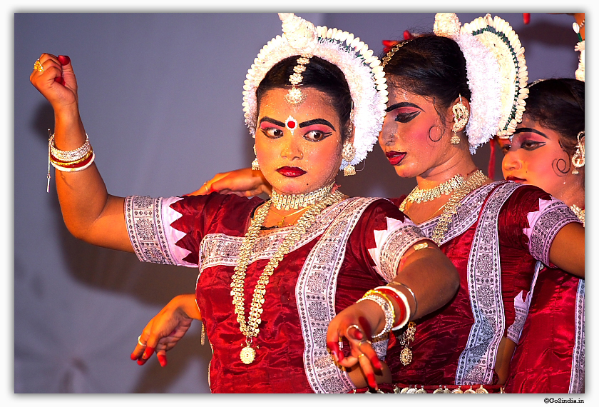Odissi dancers from Orissa