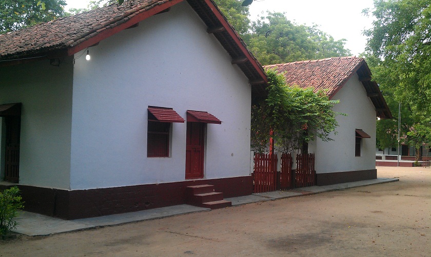 Back side of Haridaya Kunj  Gandhiji Residence in Sabarmati Sahram