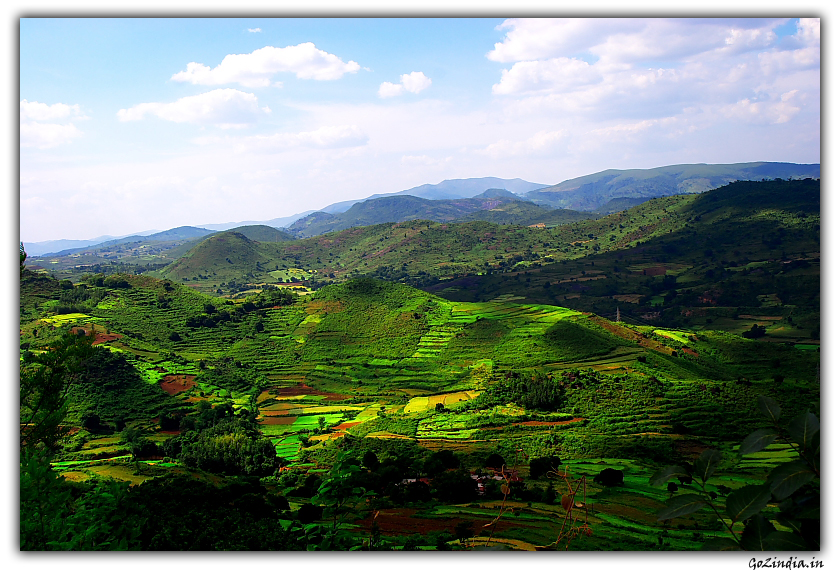 Araku view from a distance