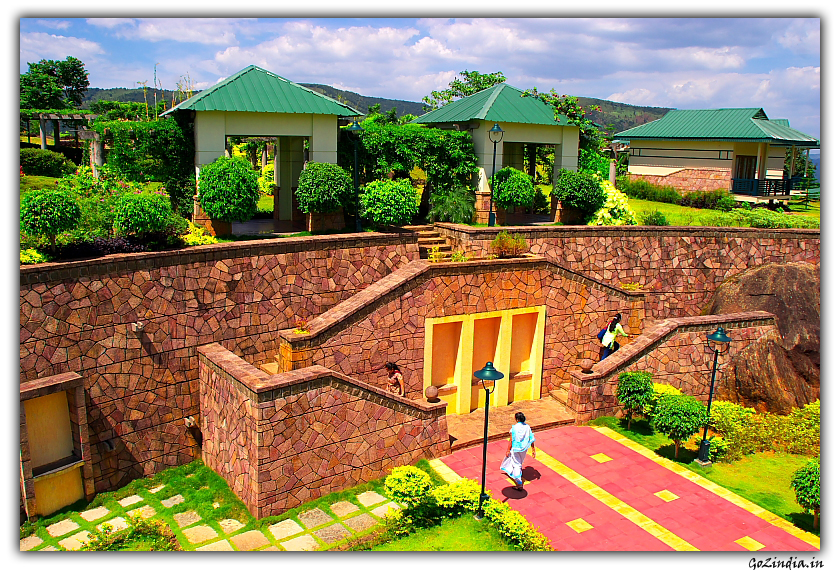 Inside Anantagiri resort