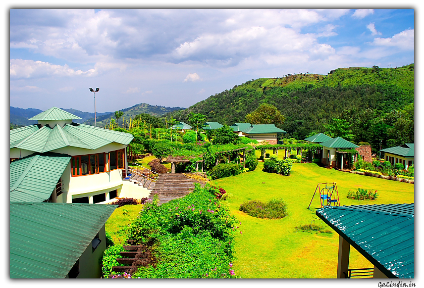 Resort from view tower