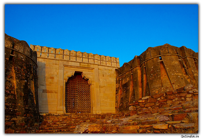 Suraj Pol main entrance of  Chittorgarh Fort