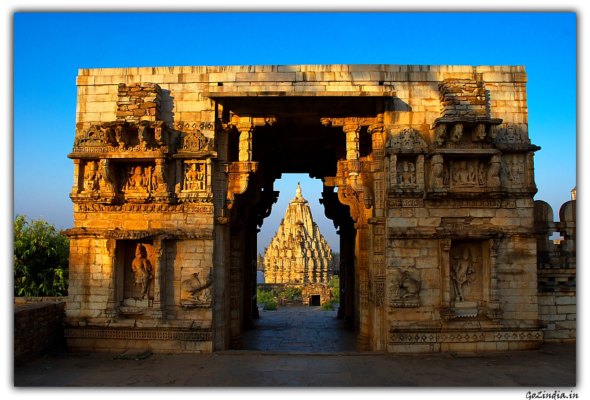 Jain temple inside Chittorgarh Fort