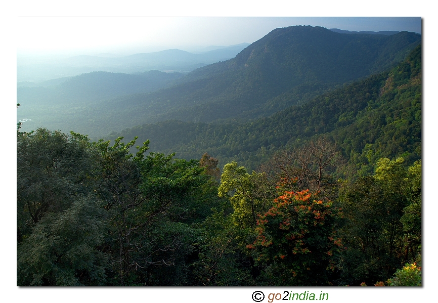 Agumbe sunset view point