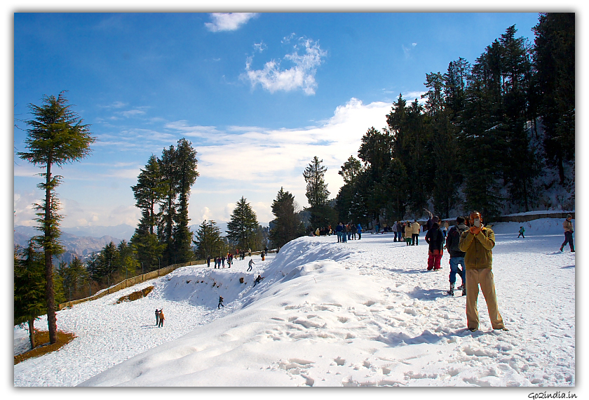 Kufri Snow at Shimla