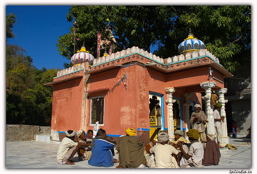 A group of villagers in Rajasthan