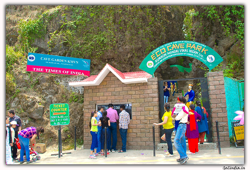 The Eco Cave Park at Nainital