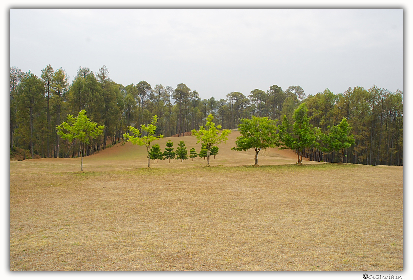 The golf course at Ranikhet.