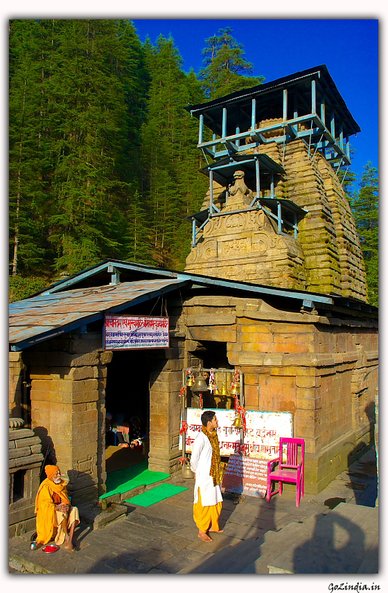 The temple of Jageshwar