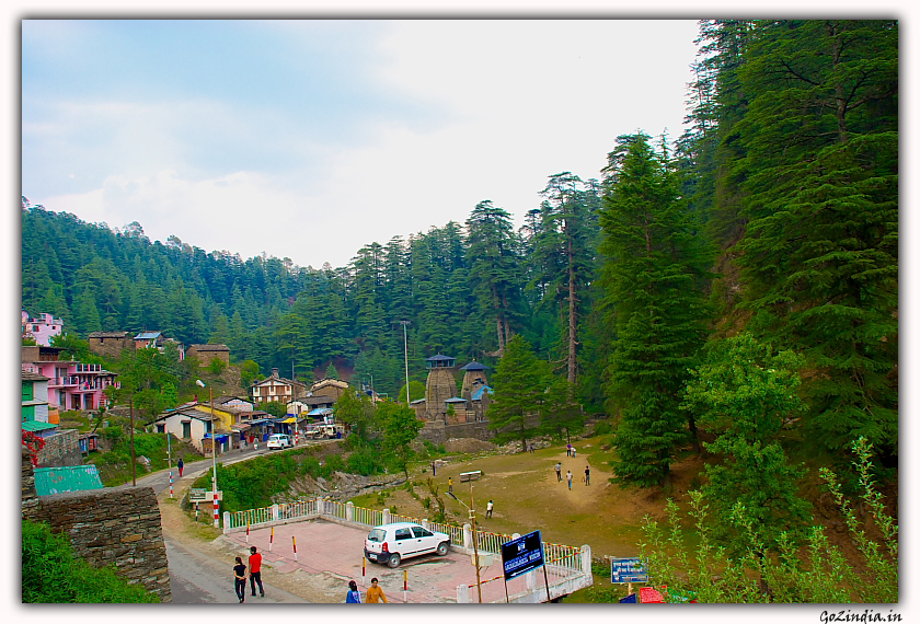 View of Jageshwar temple