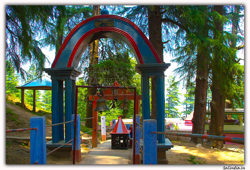 Entrance of the temple near Jageshwar