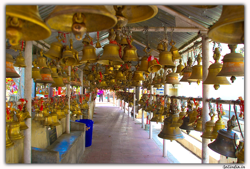 The Golu devi temple in Uttarakhand