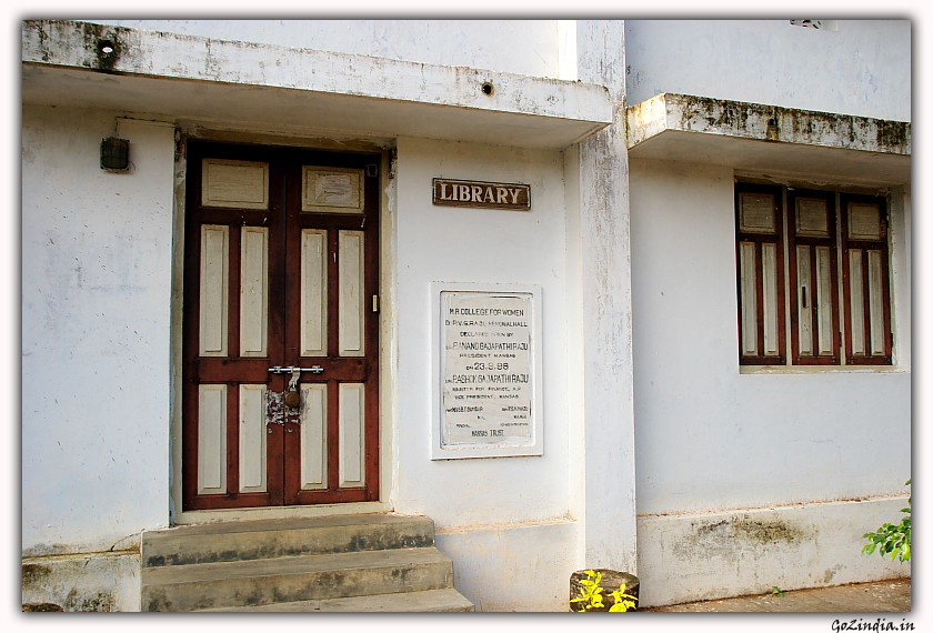 Educational institutes inside palace of Vijayanagaram