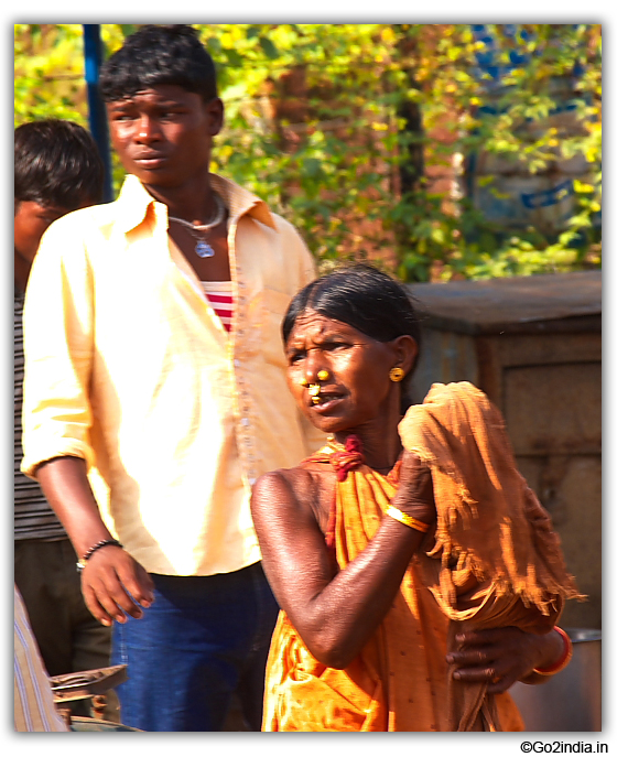 Local tribes in a village of Chhattisgarh