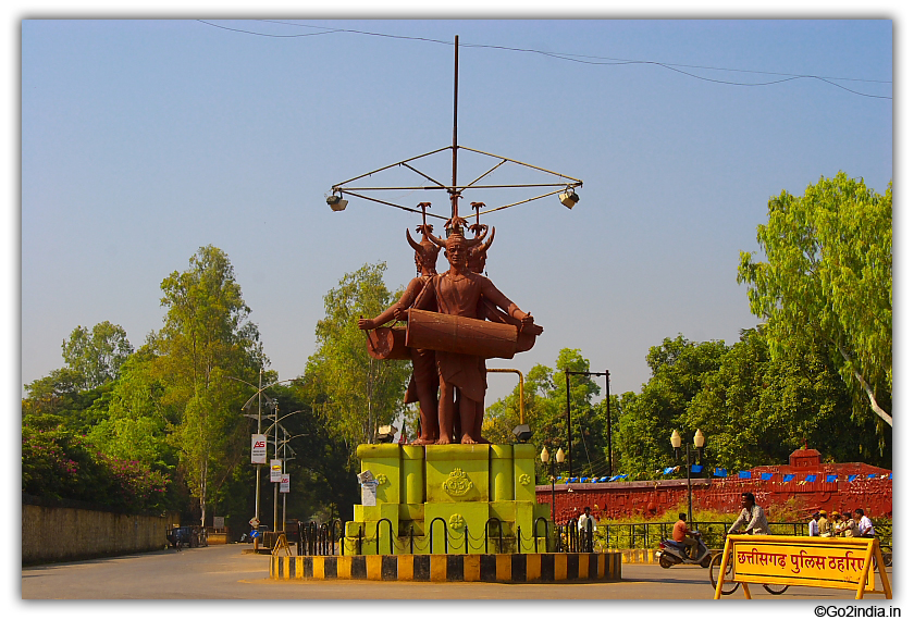 Jagdalpur town square