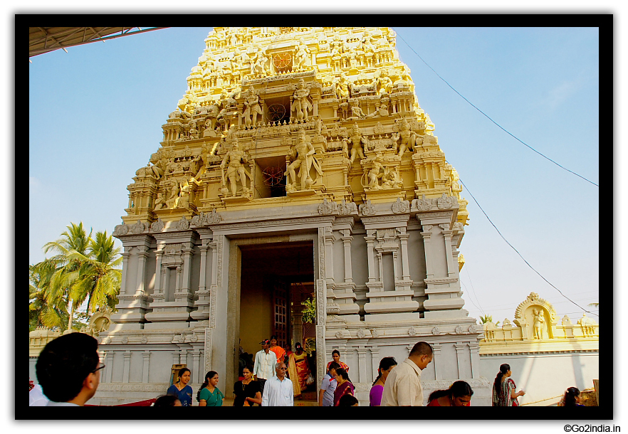 Temple entrance