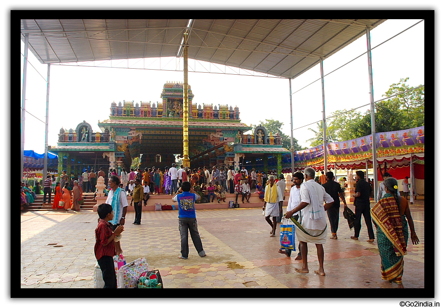 Front part of main temple complex