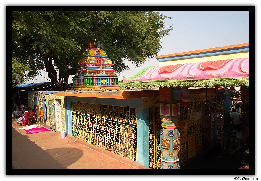 Gandi Pochamma temple at Gonduru village