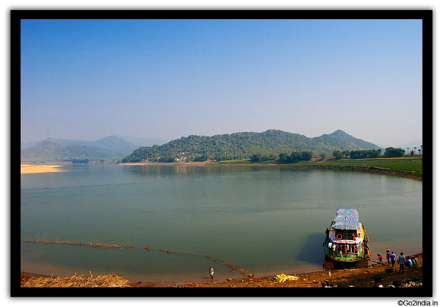 Returning to boat after Darshan