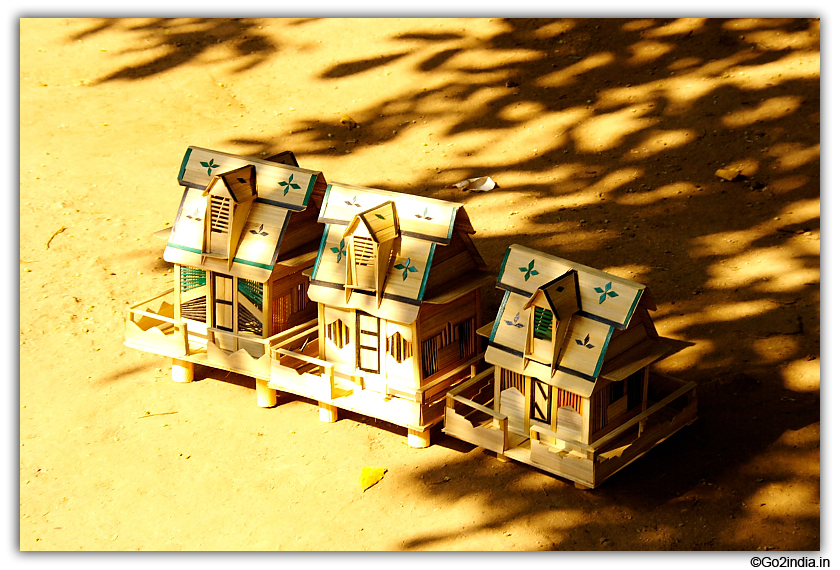 Handicrafts prepared by Locals at Perantalapalli