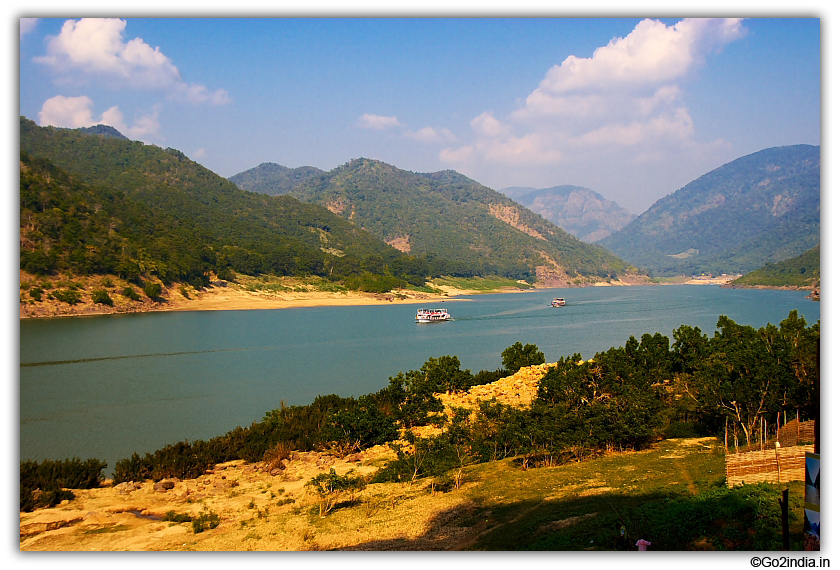 View of Papikondalu hills from Perantalapalli