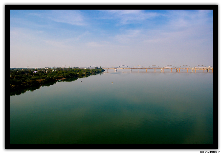 Godavari river bank