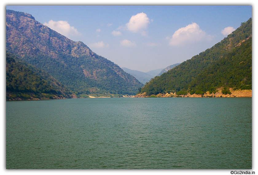 Moving towards Papihills in river Godavari