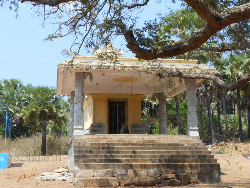 Temple of Lord Shiva at Rampa village before the waterfall 