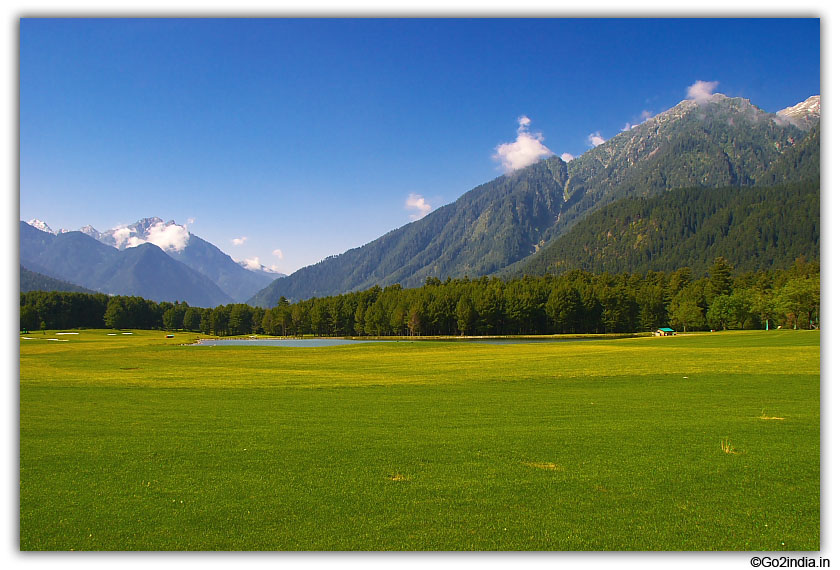 Golf ground at Pahalgam