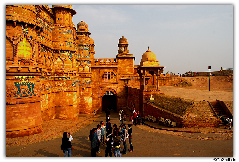 Entrance to the main fort area