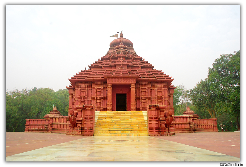 Sun temple at Gwalior from a distance