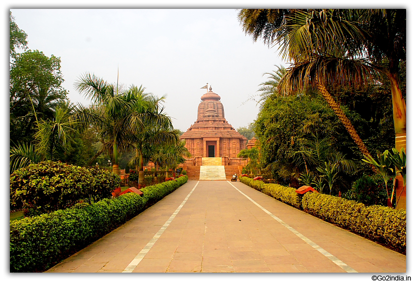 Sun temple from a distance