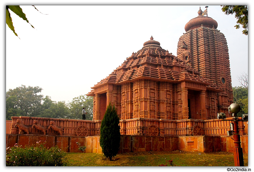 Side view of sun temple in morning at Gwalior