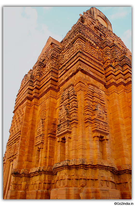 Teli Ka Mandir is constructed partly as Dravidian style 