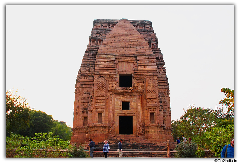 Front view from a distanct of Tali temple at Gwalior fort