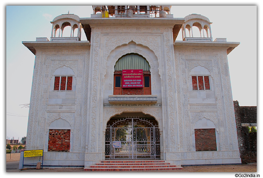 Close view of Gurudwara inside Gwalior fort