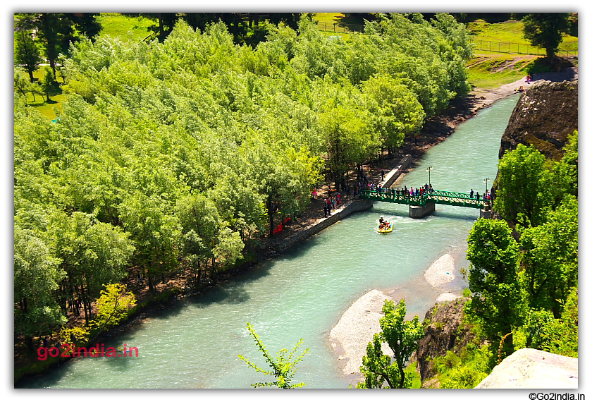 River and bridge at Betaab valley