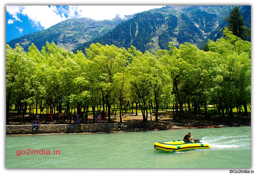 River rafting at Betaab valley