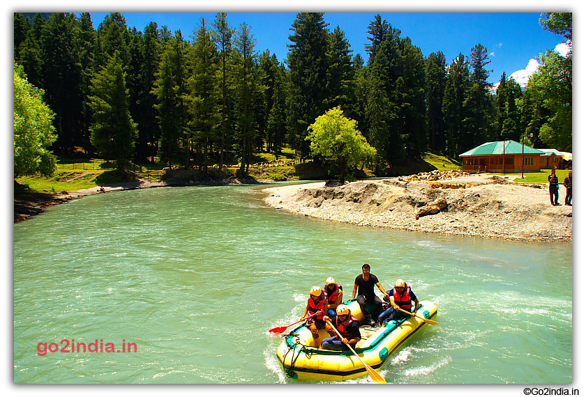 River Rafting at Betaab valley