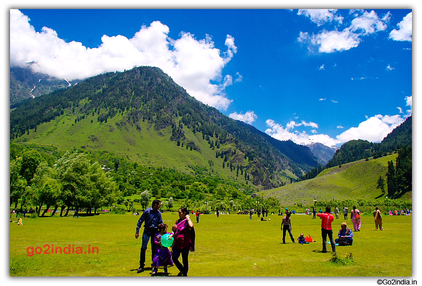 Local tourist enjoying the valley 