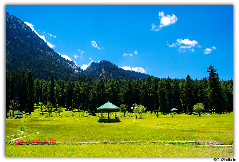 Green valley and view point at Betaab