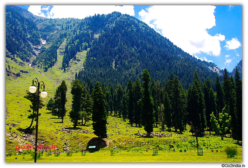 Hills by the side of Valley