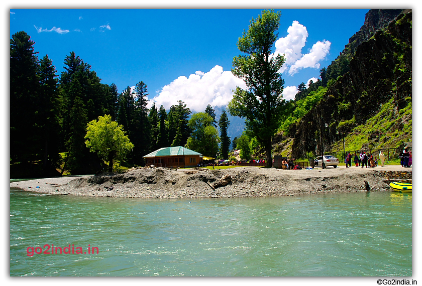 Green water at Betaab valley